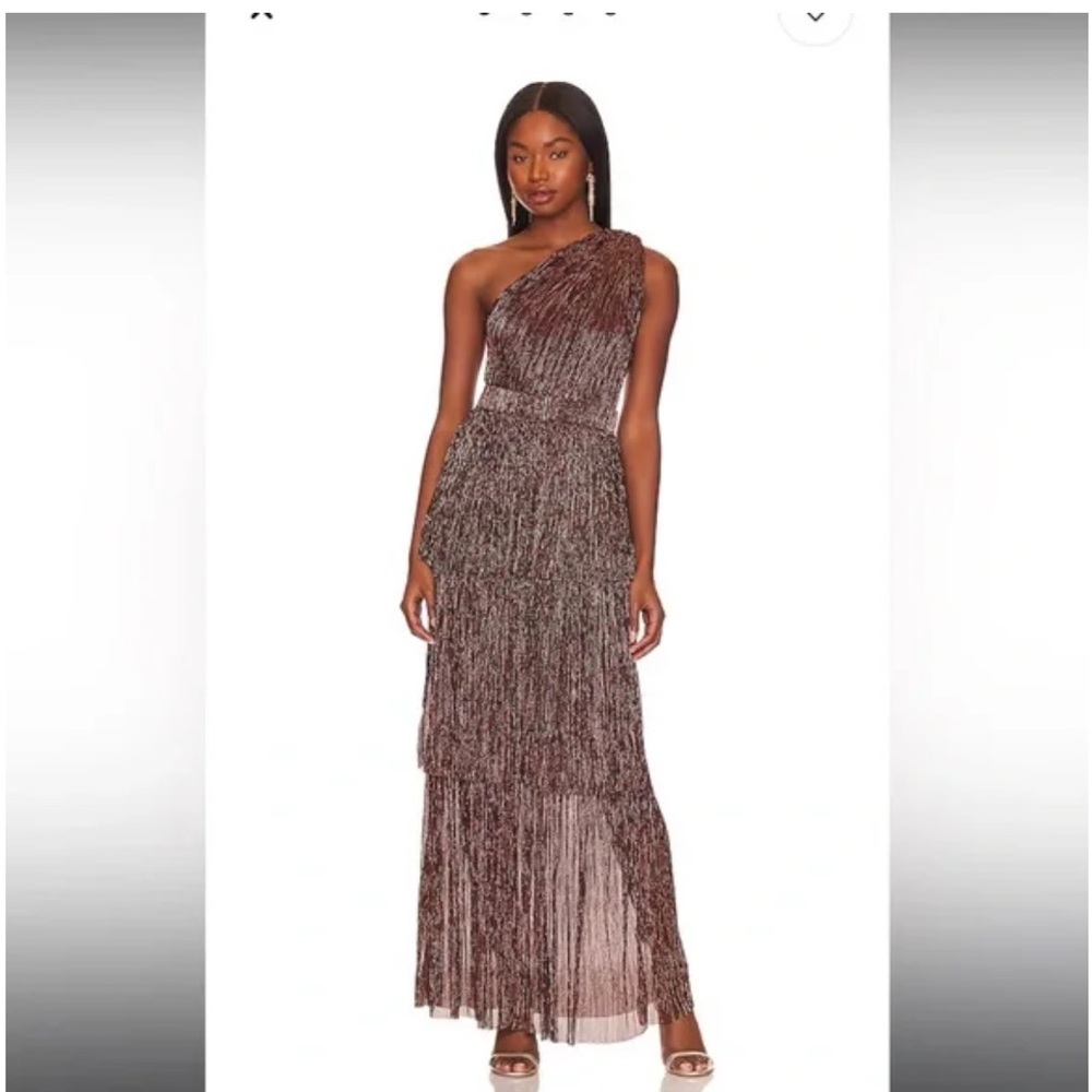 Sabrina musayev x revolve Trina dress in bronze